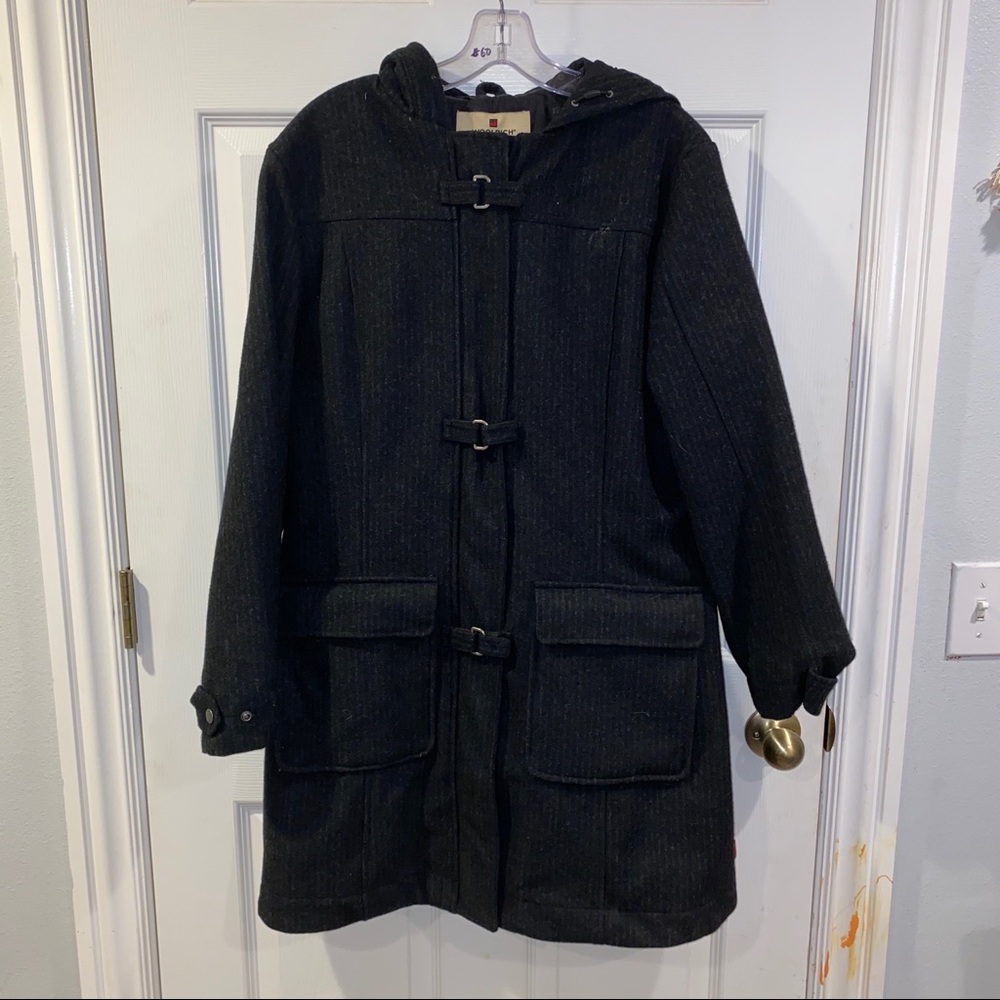 Woolrich Longline Wool Jacket